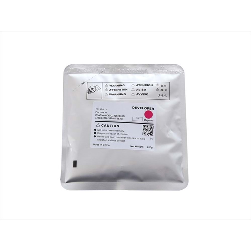 Canon Magenta Developer (200gr), IR 2725, IR C3325, iR ADVANCE DX C3930, P.171013, CCF