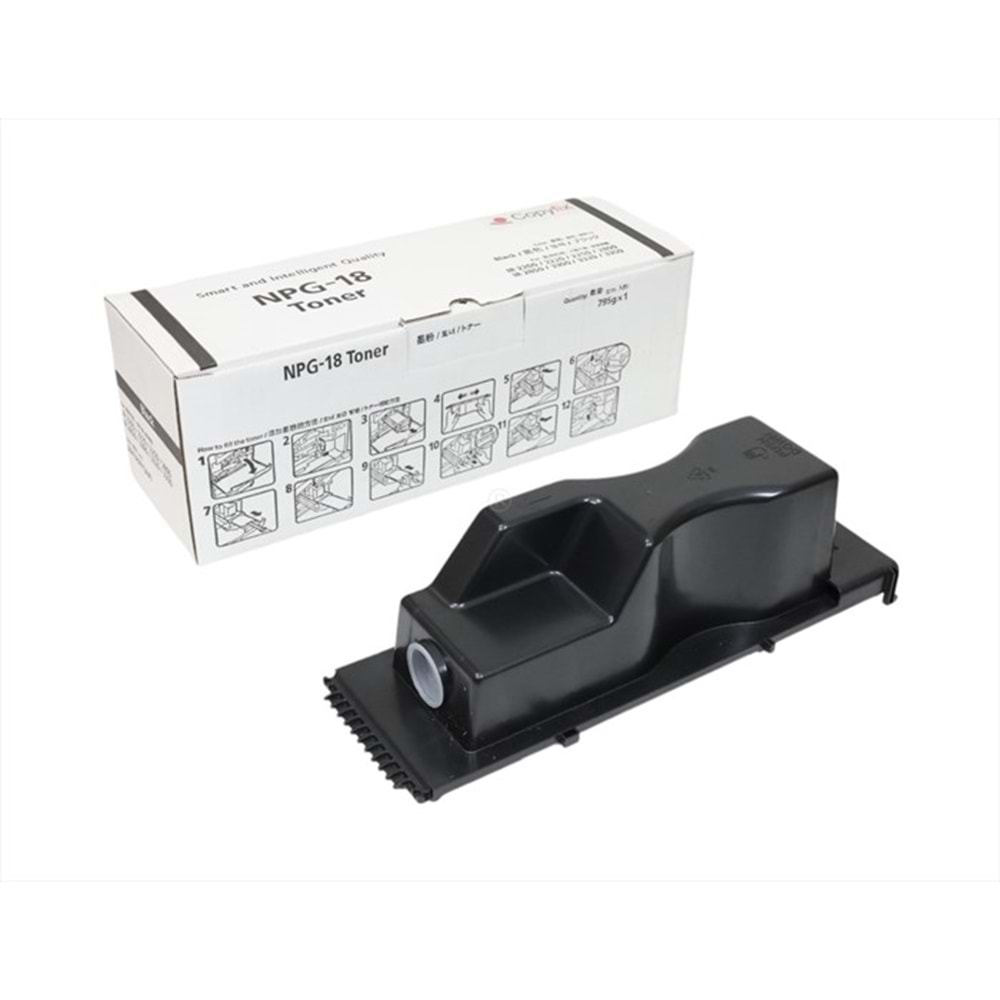 Canon C-EXV 3 Siyah Copyfix Toner, IR 2200, IR 2220 I, IR 2800, IR 3300, IR 3320 I, (750g), YCF