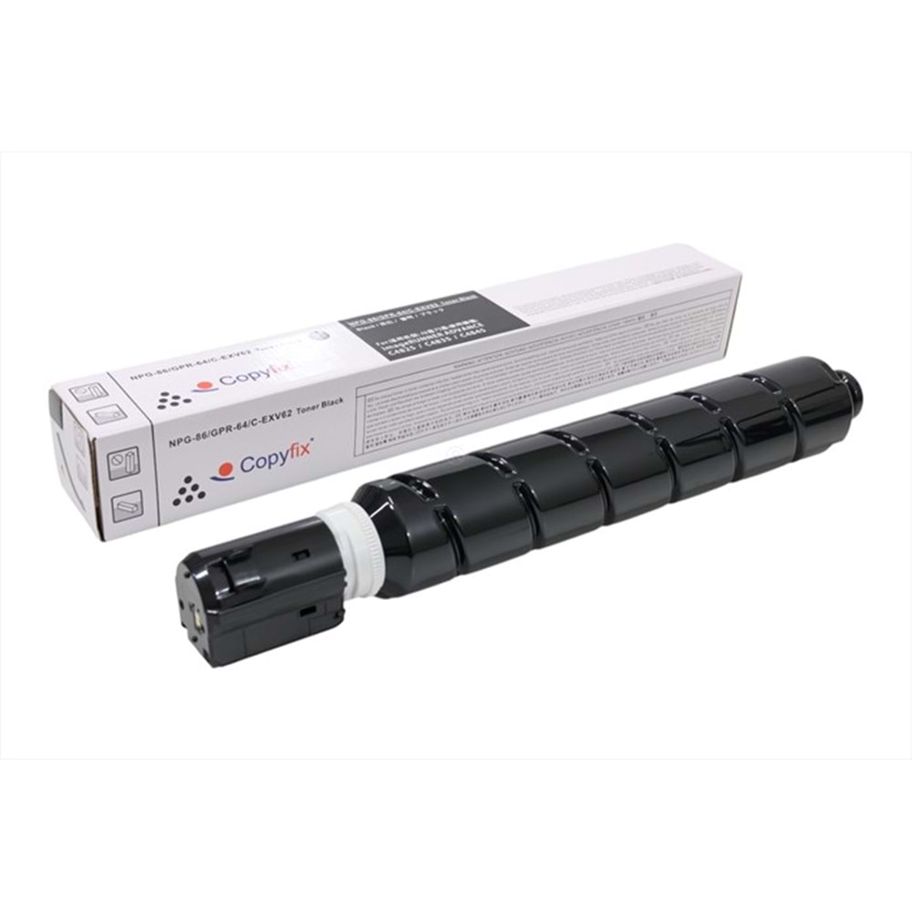 Canon C-EXV-62 Siyah Copyfix Toner , ADVANCE DX 4825 , 4835i , 4845i , YCF