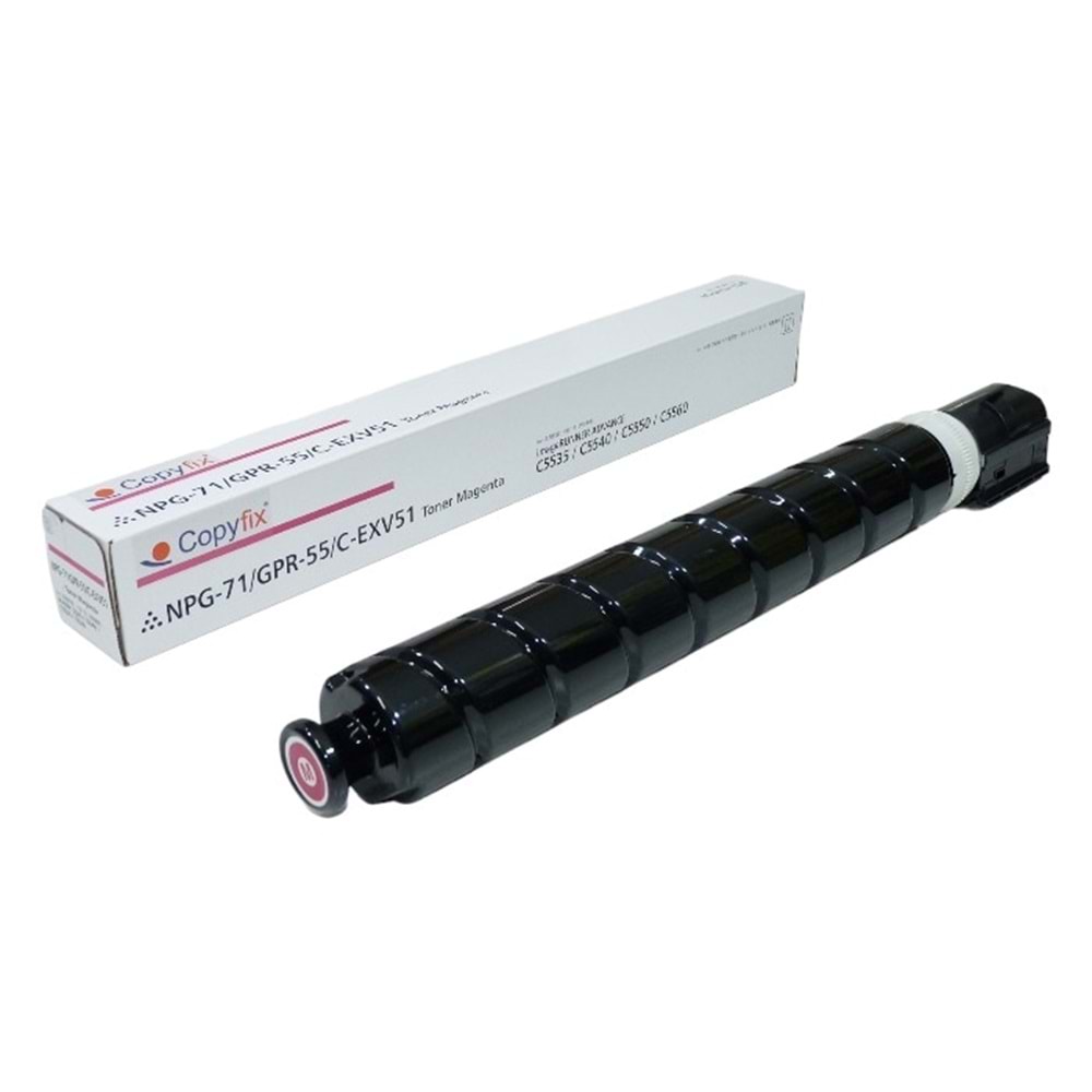 Canon C-EXV 51 Kırmızı Copyfix Toner, IR C 5535, 5540, 5550, (26000 pages), YCF