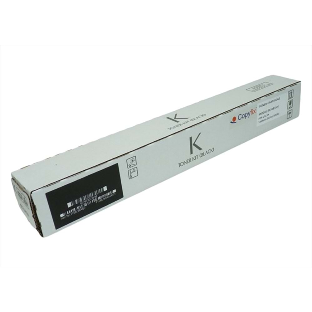 Kyocera Mita TK-8335K Siyah Copyfix Toner, TASKALFA 3252 CI, TASKALFA 3253 CI, YCF