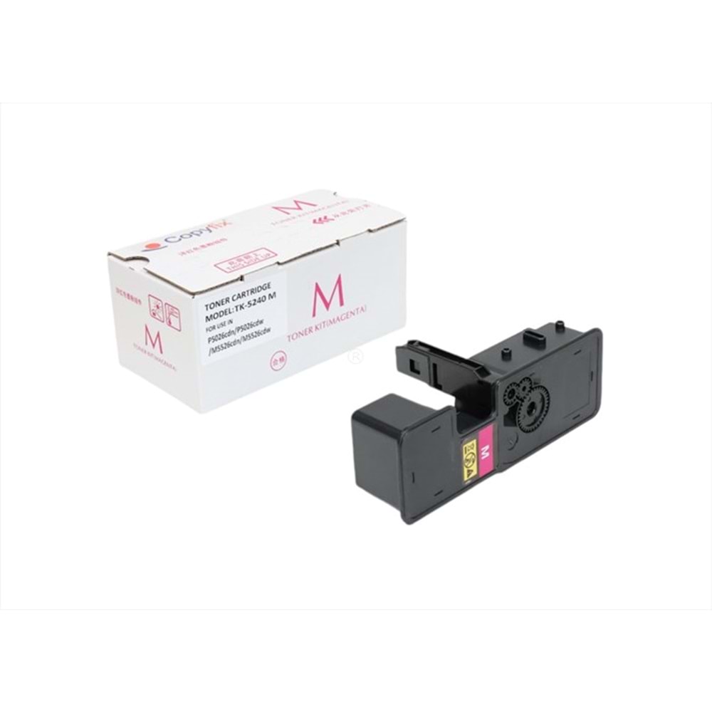 Kyocera Mita TK-5240 Kırmızı Copyfix Toner, ECOSYS M 5526, P 5026 CDN, P 5026 CDW, YCF