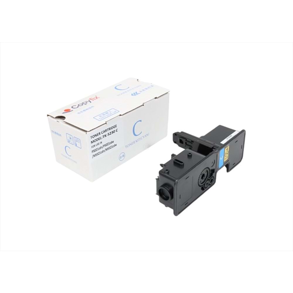 Kyocera Mita TK-5230 Mavi Copyfix Toner, ECOSYS P5021-M5521, (Chipli), YCF