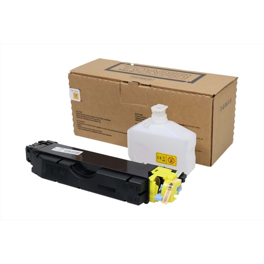 Kyocera Mita TK-5270 Sarı Toner, ECOSYS M 6230 CIDN, (Made in USA)