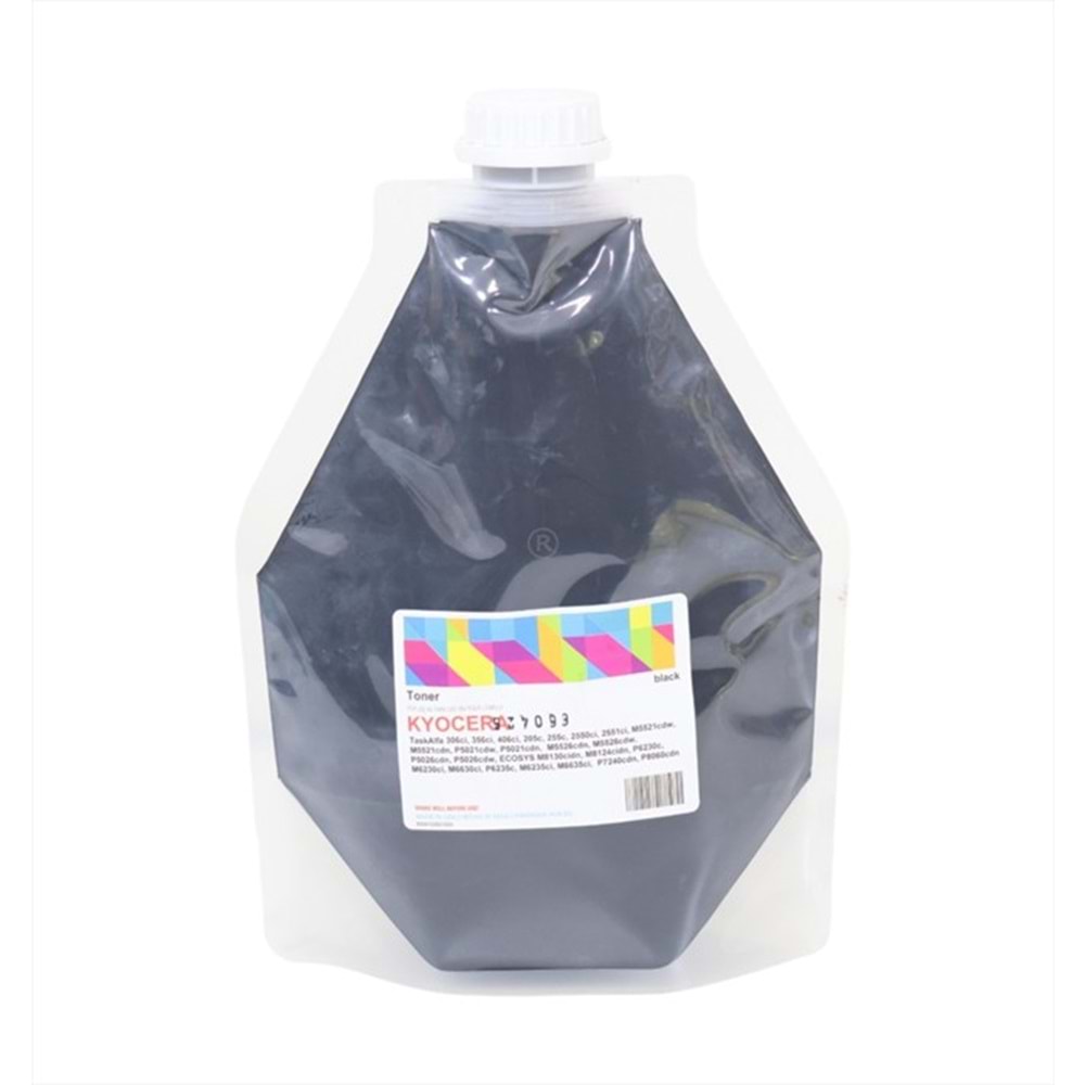 Kyocera Mita TK895, 5230, 5240, Siyah Muadil Toner, (500GM FOIL BAG), (Made in USA)
