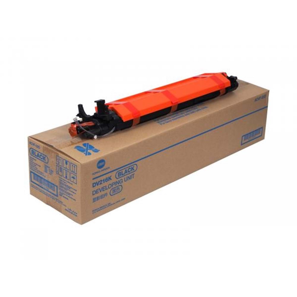 Konica Minolta, Developer Unit Bk, BIZHUB C 257 (ACVF03D) DV216K, Orjinal