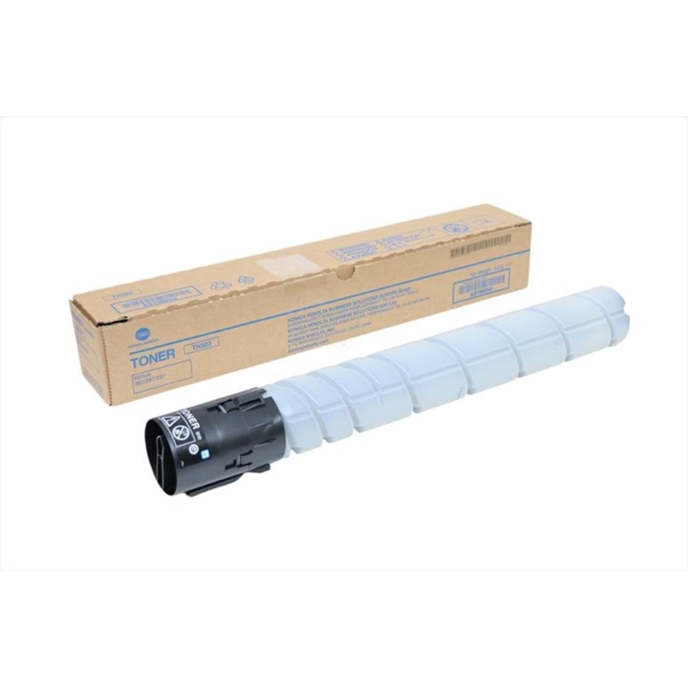 Konica Minolta, TN-323 Siyah Toner, BIZHUB 227, BIZHUB 287, BIZHUB 367, A87M050, Orjinal