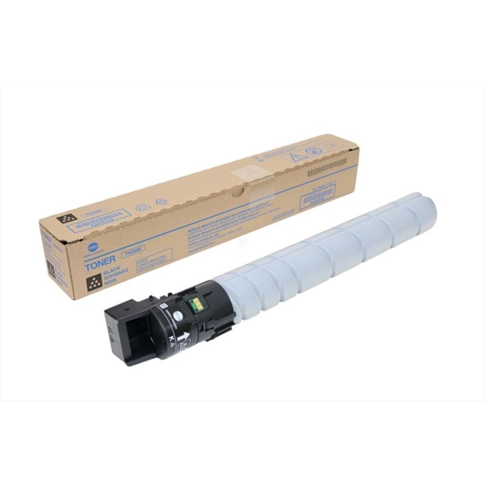 Konica Minolta TN-328K Siyah Toner, BIZHUB C 250 I, BIZHUB C 360 I, AAV8150, Orjinal