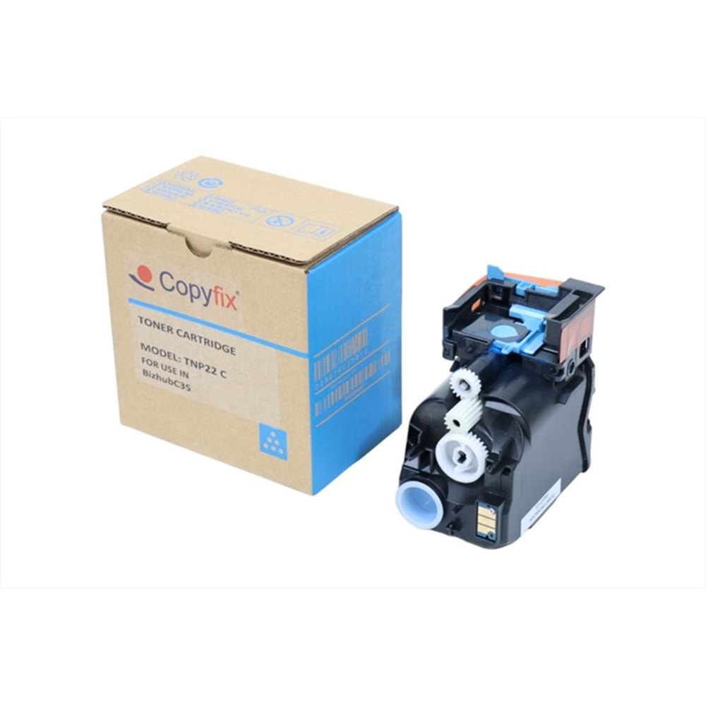 KN, TNP-22 C Mavi Copyfix Toner, BIZHUB C 35, BIZHUB C 35 P, A0X5452, YCF