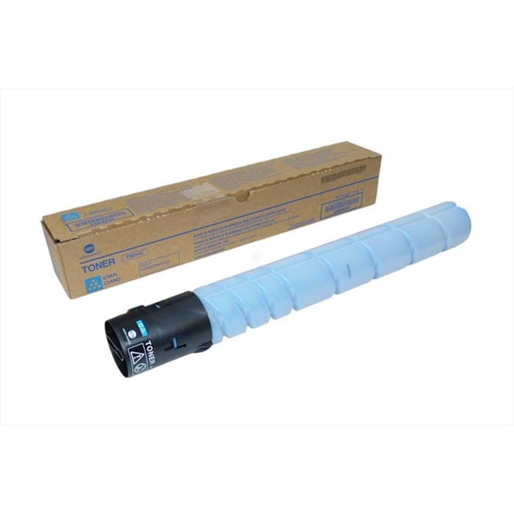 Konica Minolta, TN-514C Mavi Toner, Bızhup C458, C558, C658, Orjinal
