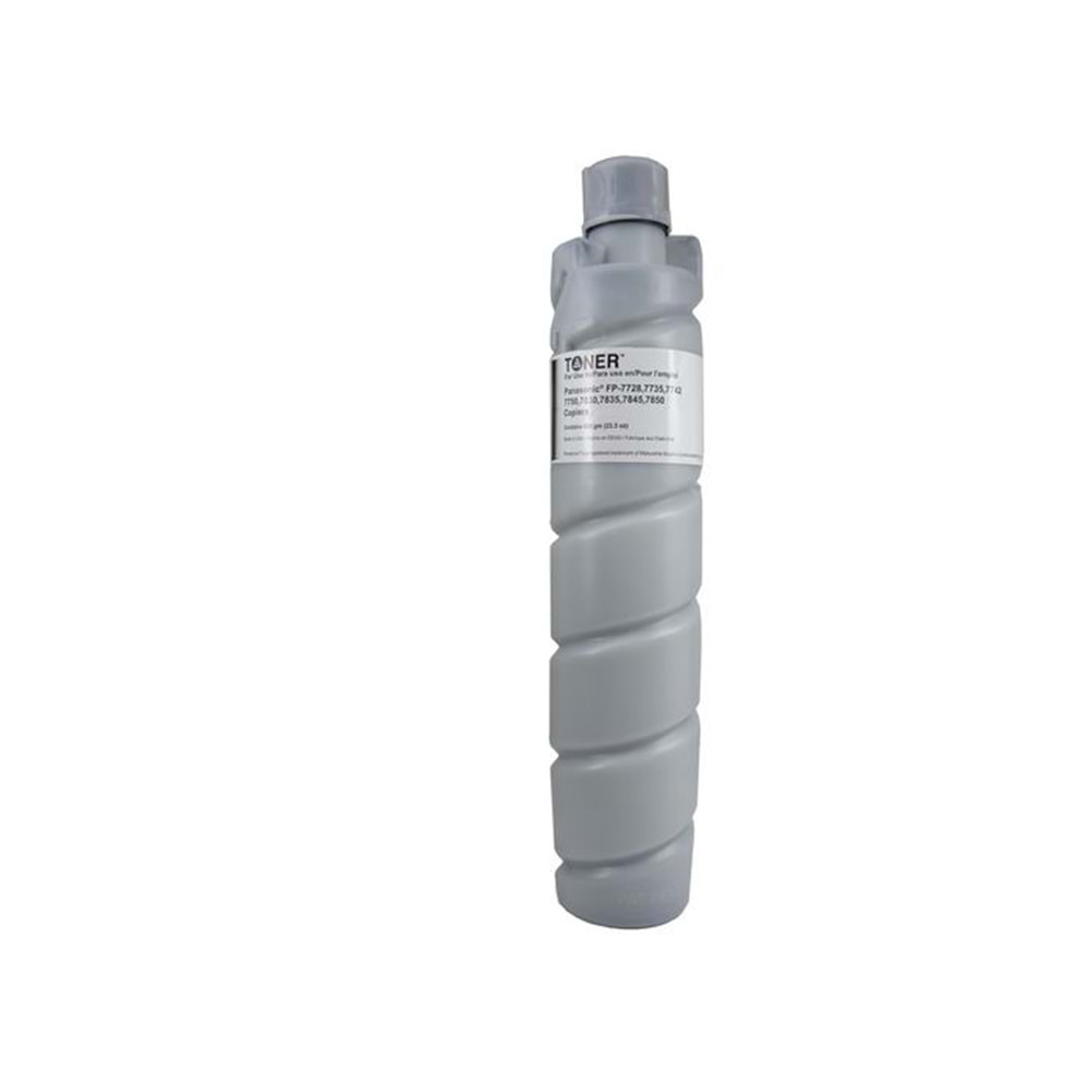 Panasonic 7728 Siyah Toner, FP 7728, FP 7735, FP 7750, FP 7830, FP 7835, FP 7845, FP 7850, 660 GR.(Made in USA)