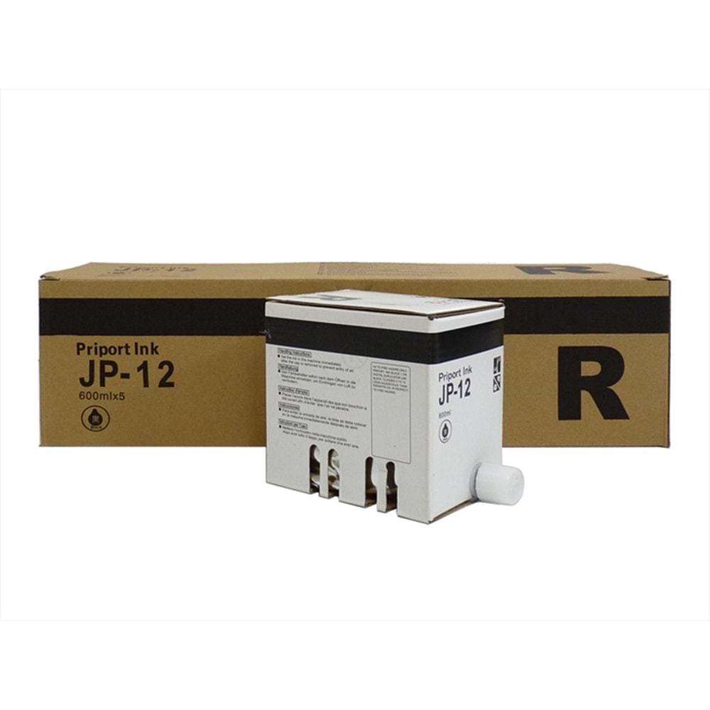 Ricoh JP-12 Mürekkep, DX 3340, JP 1235, JP 1250, JP 3000, HCF