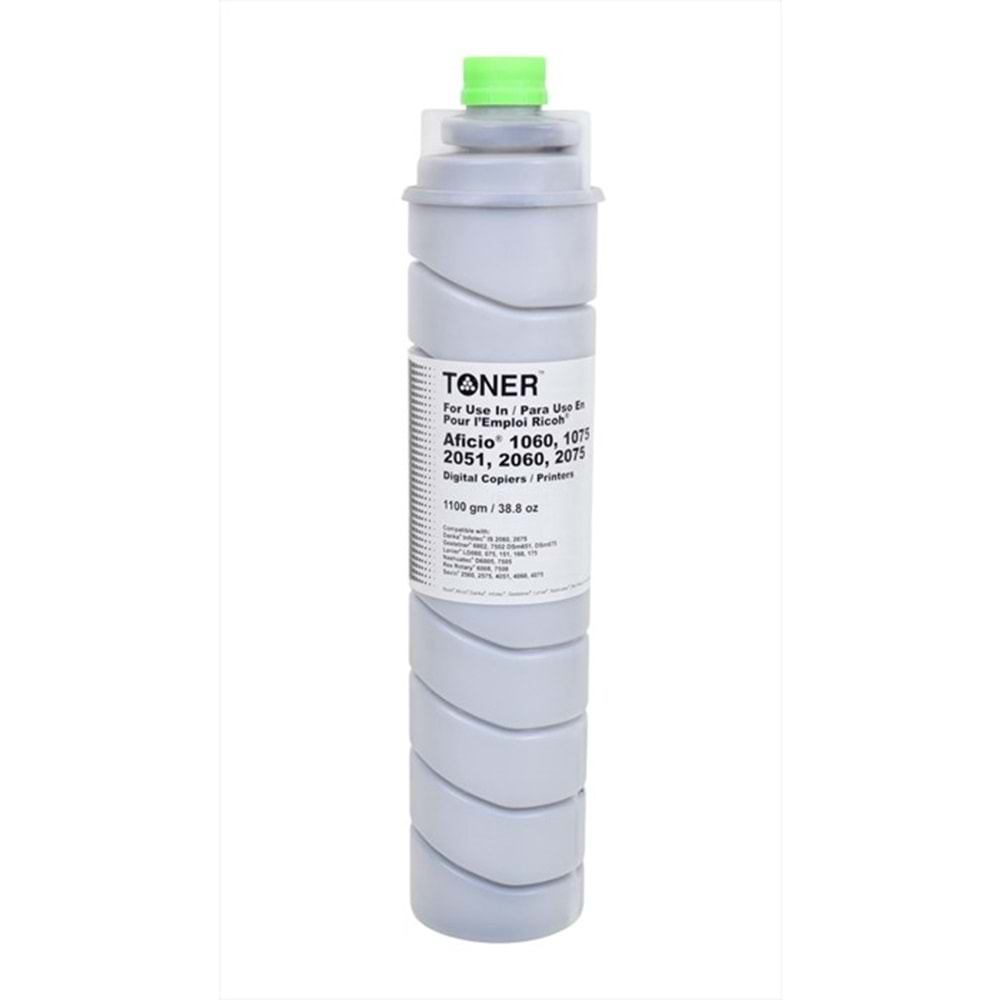 Ricoh AFICIO 1060 Muadil Toner, AFICIO 1060, MP 5500, MP 7500, MP 8000, MP 9003 S, 6210D, 1100 GR.(Made in USA)