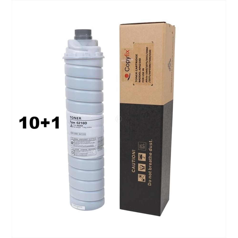 10+1 Adet 6210D Copyfix Toner Paket, YCF