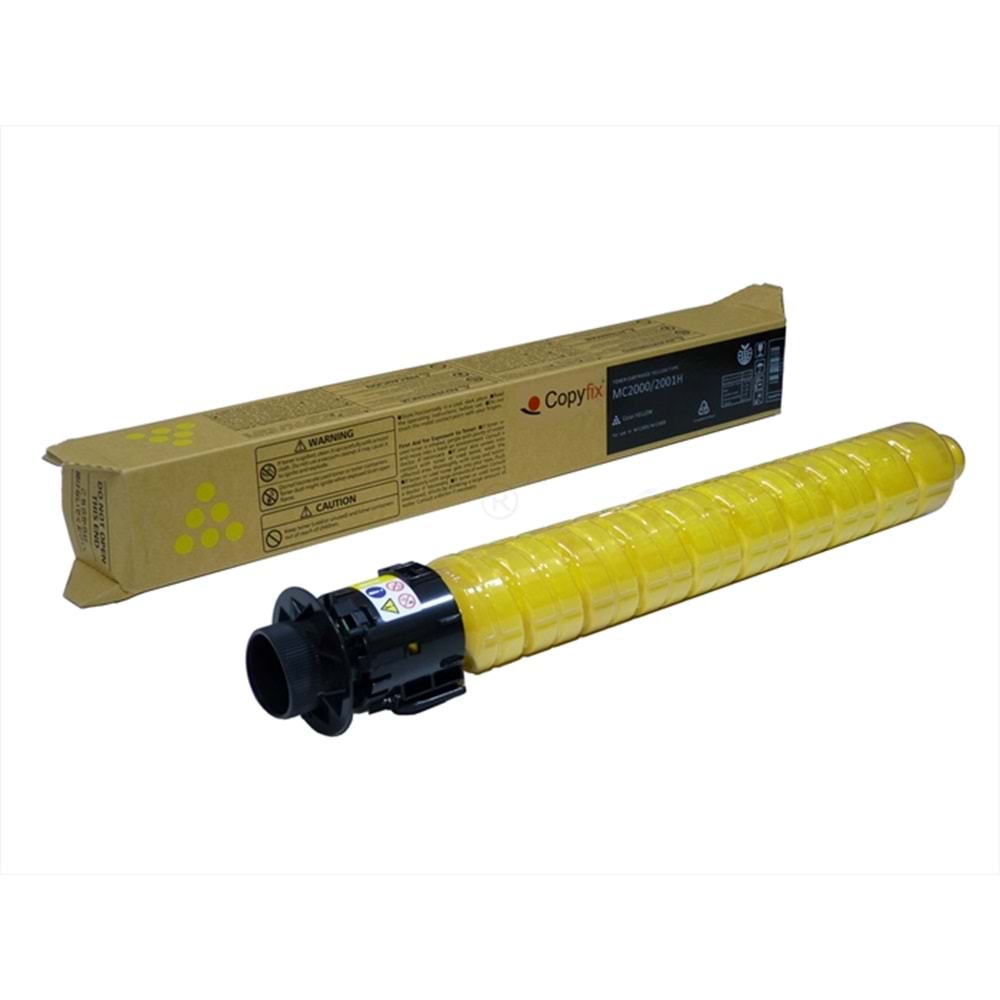 Ricoh M C2000 Sarı Copyfix Toner, M C2000, M C2001, 842259, YCF