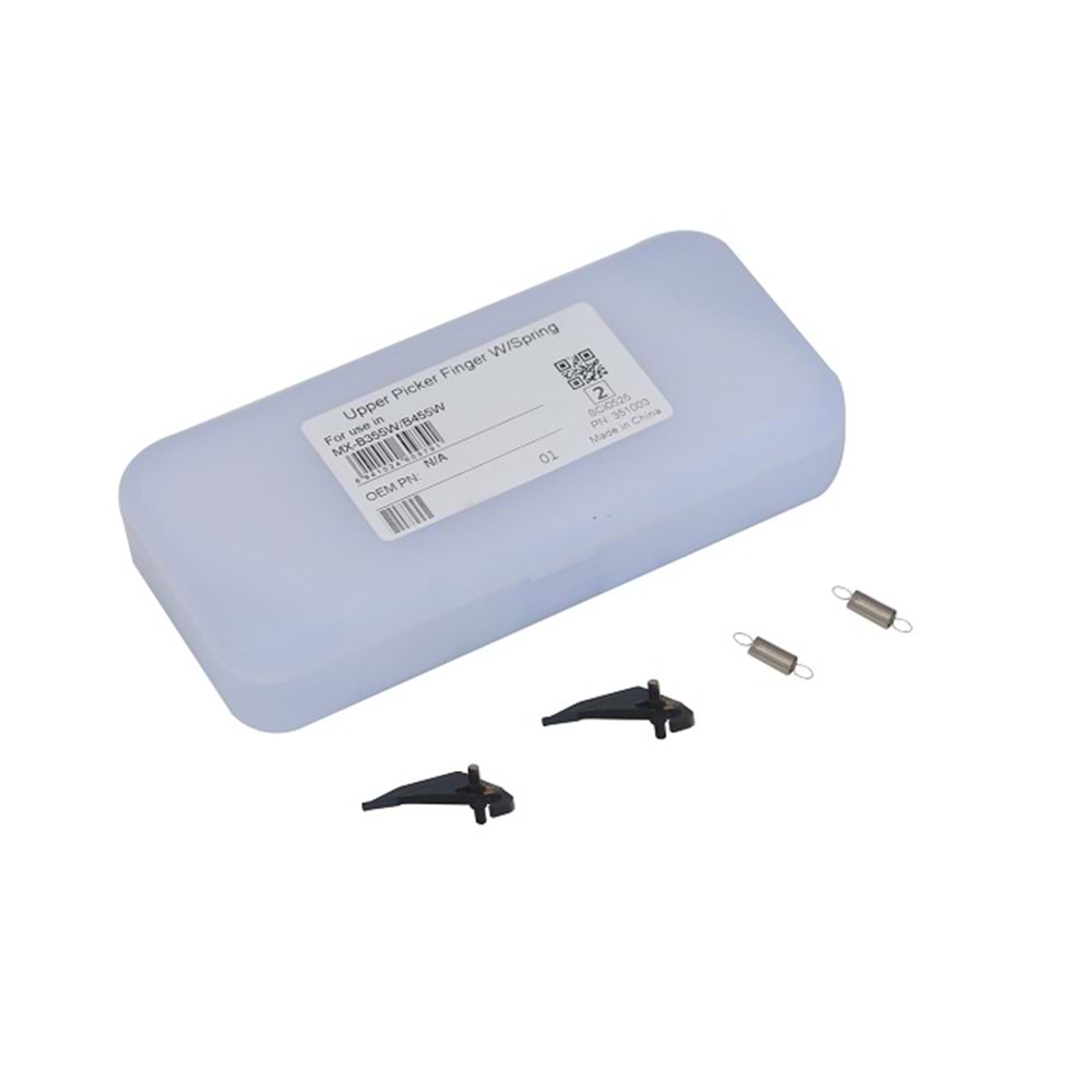 Sharp MX-B350P Upper Picker Finger W/Spring, MX-B350W, B450P, 450W, 455W, PTME-0300FCZ1, MSPRT0754QSZZ, CCF, P.351003