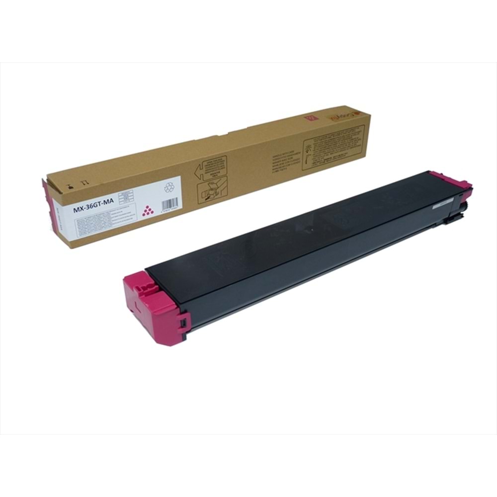 Sharp MX 2610N Kırmızı Copyfix Toner, MX 2610, MX 2615, MX 3110, MX 3115, MX 3610, MX 3640, MX-36GTMA, YCF-AÇIK