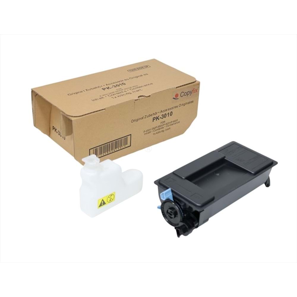 Utax PK-3010 Copyfix Toner, P 4531, P 4532, P 4536, P 5031, P 5032, P 5531, P 5532, P 6031, P 6033, P 6038, YCF