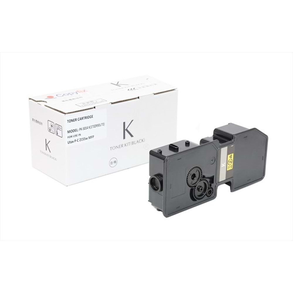 Utax PK-5014 Siyah Copyfix Toner, P C 2155 W MFP, PK-5014K, YCF