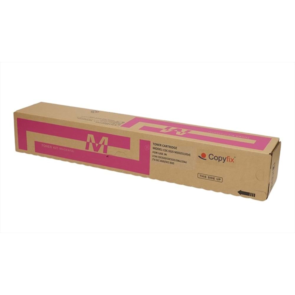Utax CDC 5520 Kırmızı Copyfix Toner, 206CI, 256 CI, CDC 5520, CDC 5525, 652511014, YCF