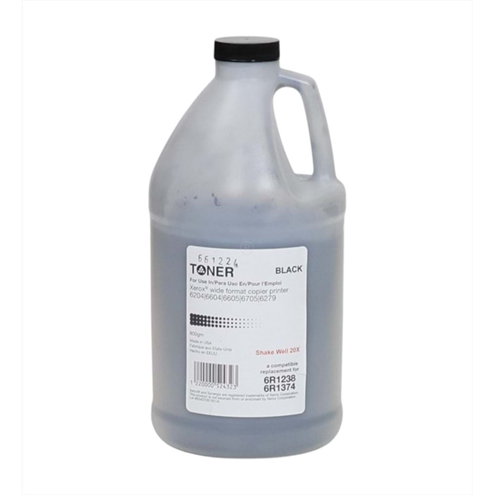 Xerox 6204 Dolum Toneri 6204, 6279, 6604, 6605, 006R01238, 800g (Made in USA)