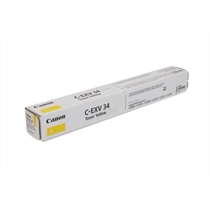 Canon C-EXV 34 Sarı Toner, C 2020, 2030, 3785B002AA, Orjinal