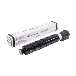 Canon C-EXV 47 Siyah Copyfix Toner, IR ADVANCE C 250, C 255, C 350, C 351, C 355, YCF