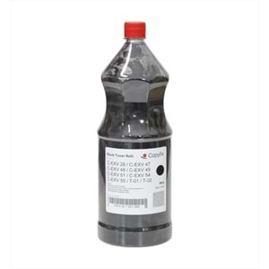 Canon Siyah Copyfix Dolum Toneri, C-EXV 28, C-EXV 47, C-EXV 49, C-EXV 51, C-EXV 54, 980G, ICF