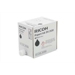 Gestetner DX-2430 B Ink , 500 ML, Orjinal