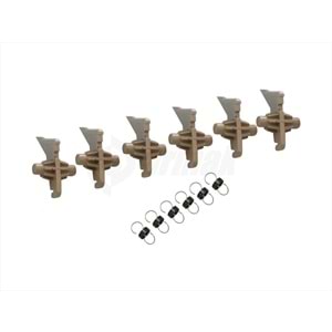 KM Muadil Upper Picker Finger, KM 3035, 4035, 5035, W/Spring, 2BL20080, CCF, 7826