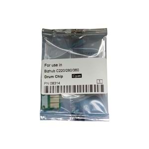 KN, Drum Chip CMY, Bizhub C220, 280, 360, CCF, 8314