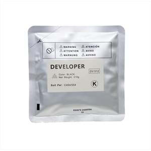 KN, DV-512 Siyah Muadil Developer, C224, C284, C454, DV214K, 221K, 226K, 311K, 313K, 512K, 619K, 210g, YCF