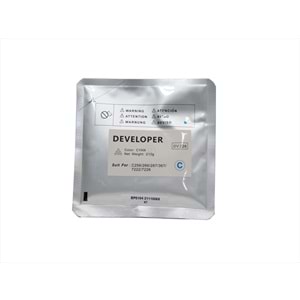KN, DV-214 Mavi Muadil Developer, C227, C287, DV214C, 221C, 226C, 311C, 313C, 512C, 619C, 210g, YCF