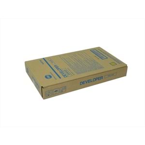 Konica Minolta, DV-610Y Sarı Developer, BIZHUB PRESS C 6000, C 7000, BIZHUB PRO C 5500, C 5501, C 6000, C 6500, C 6501, Orjinal