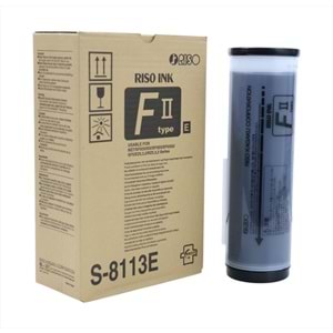 Riso S-8113E Orjinal Mürekkep, EZ-RZ 200, 230, S-8113E, S-7612, S-4253, SF-5030, SF-5350, S-6930, Orjinal