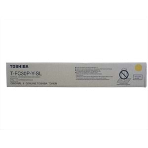 Toshiba e-STUDIO 2050C Sarı Toner, E-STUDIO 2050 C, 2051 C, 2550 C, 2551 C, TFC30EY, Orjinal