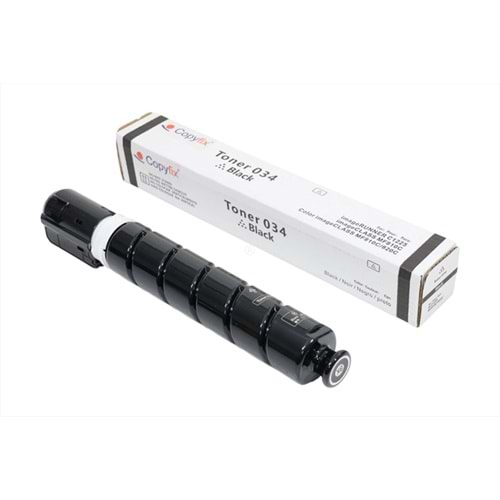 Canon C 1225 Siyah Copyfix Toner, Kartuş, 034BK, 9454B001AA, YCF