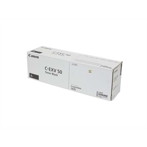 Canon C-EXV 50 Siyah Toner, IR 1435, 9436B002AA, Orjinal