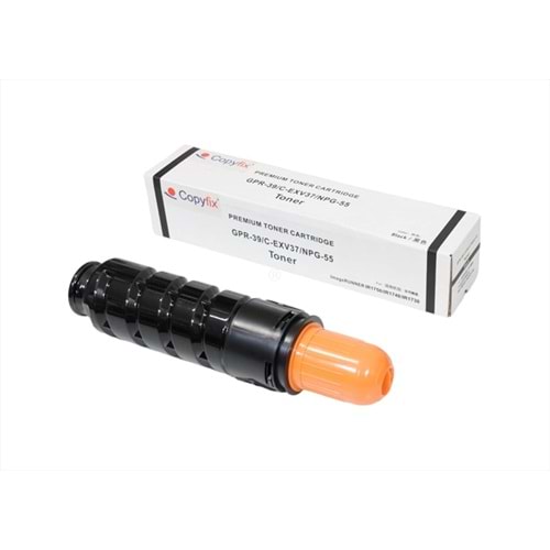 Canon C-EXV 37 Siyah Copyfix Toner, IR 1730, 1740, 1750, 2787B002AA, (580g), YCF