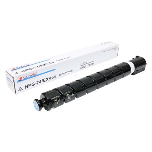 Canon C-EXV 54 Mavi Copyfix Toner, IR C 3025, IR C 3025 I, IR C 3125 I, IR C 3226 I, YCF