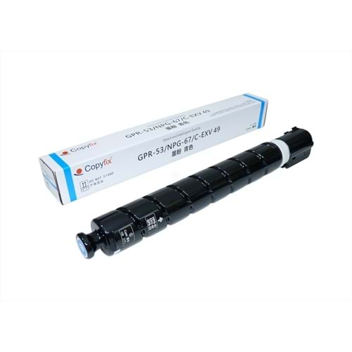 Canon C-EXV 49 Mavi Copyfix Toner, IR C3320, C3325, C3530, DX C3720, C3725, C3835, Chipli (460g), YCF