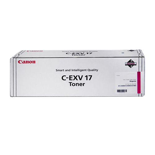 Canon C-EXV 17 Kırmızı Toner, IR C 4080, IR C 4580, IR C 5180 I, IR C 5185, 0260B002AA, Orjinal