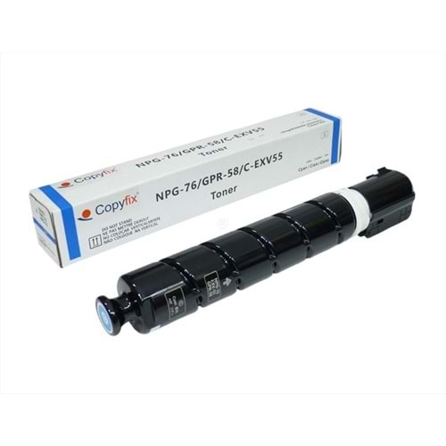 Canon C-EXV 55 Mavi Copyfix Toner , IR C 256 , IR C 356 , DX C 257 , C 357 , C 357 , C 359 , 2187C002AA , YCF