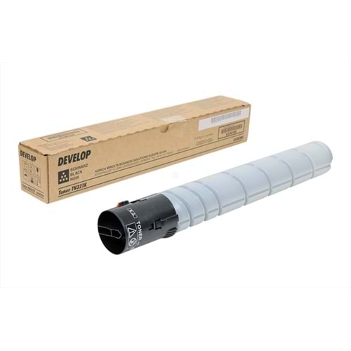 Develop TN-321K Siyah Toner, INEO + 224, INEO + 284, INEO + 364, A33K1D0, Orjinal