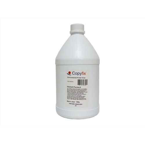 HP LJ P Copyfix Siyah Dolum Toneri LJ P 1006, 1009, 1102, 1505, M1122, 1522, 1 Kg, YCF