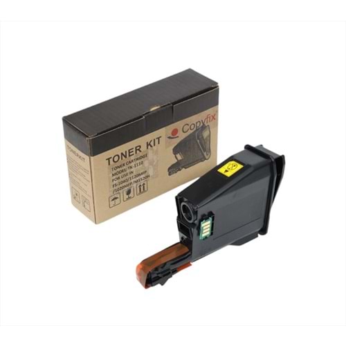 Kyocera Mita TK-1110 Siyah Copyfix Toner, FS 1020 MFP, FS 1040, Chipli (78g), YCF
