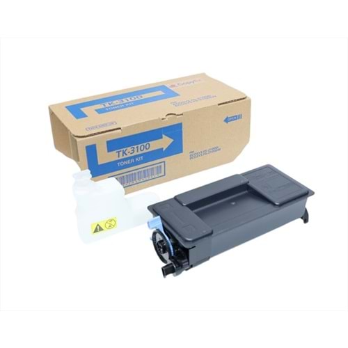 Kyocera Mita TK-3100 Siyah Copyfix Toner, FS 2100, 3040DN, Chipli(325g), YCF