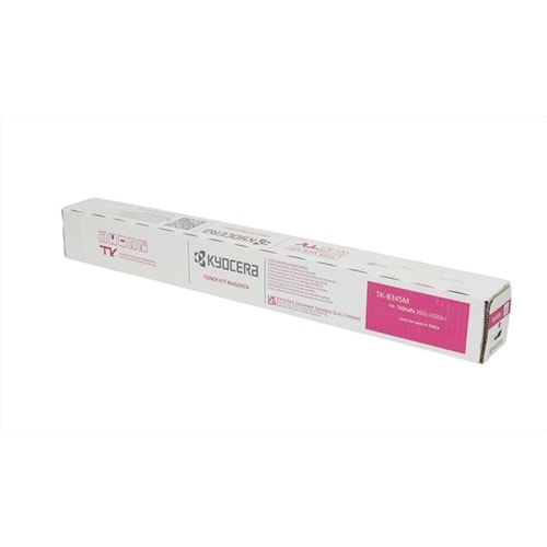 Kyocera Mita TK-8345 Kırmızı Toner, TASKALFA 2552 CI, TASKALFA 2553 CI, Orjinal