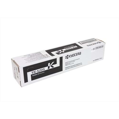 Kyocera Mita TK-5205 Siyah Toner, TASKALFA 356 CI, TASKALFA 358 CI, Orjinal