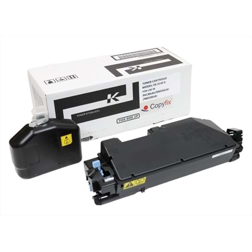 Kyocera Mita TK-5140 Siyah Copyfix Toner, ECOSYS M 6030 CDN, ECOSYS M 6530 CDN, ECOSYS P 6130 CDN, YCF